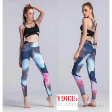 새로운 스타일 High Wareed Yoga Capri 바지